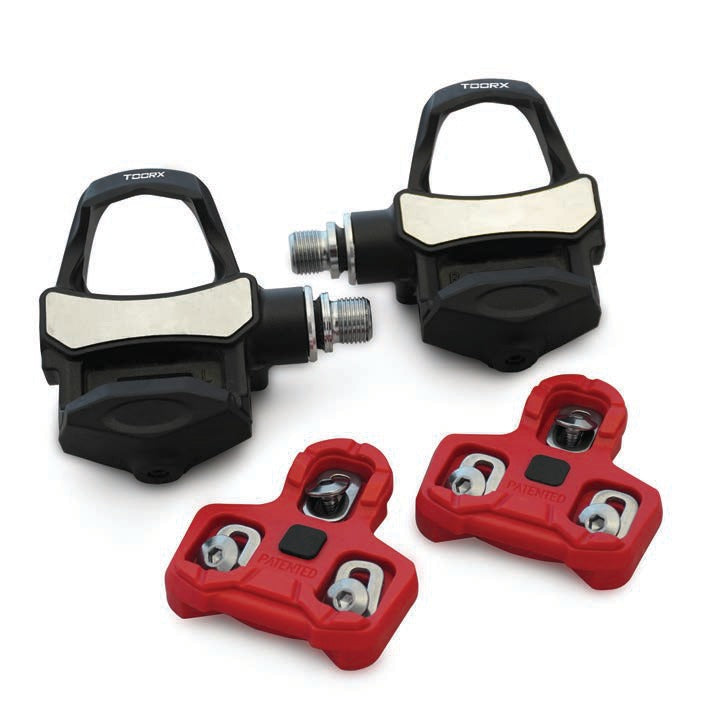 TOORX Powermeter-Pedale KEO mit Trainingscomputer für Indoor Cycles PMP-KEO-COMP