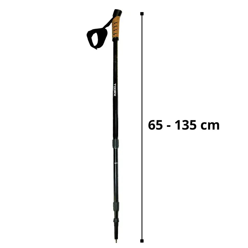 TOORX Nordic-Walking-Stöcke AHF-084 (1 Paar, teleskopierbar) – Ansicht 2