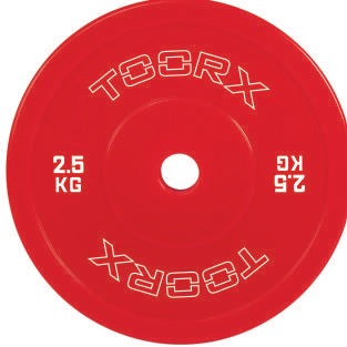 TOORX Technique-Hantelscheiben (Paar) – Gewicht: 2 × 2,5 kg