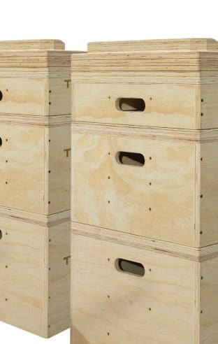 TOORX Jerk Blocks stapelbar aus Birken-Multiplex – Ansicht 2