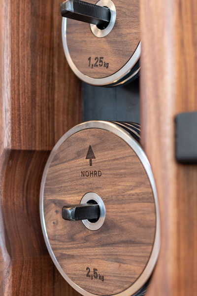 NOHrD WeightPlate Tower (vollständiges Set)