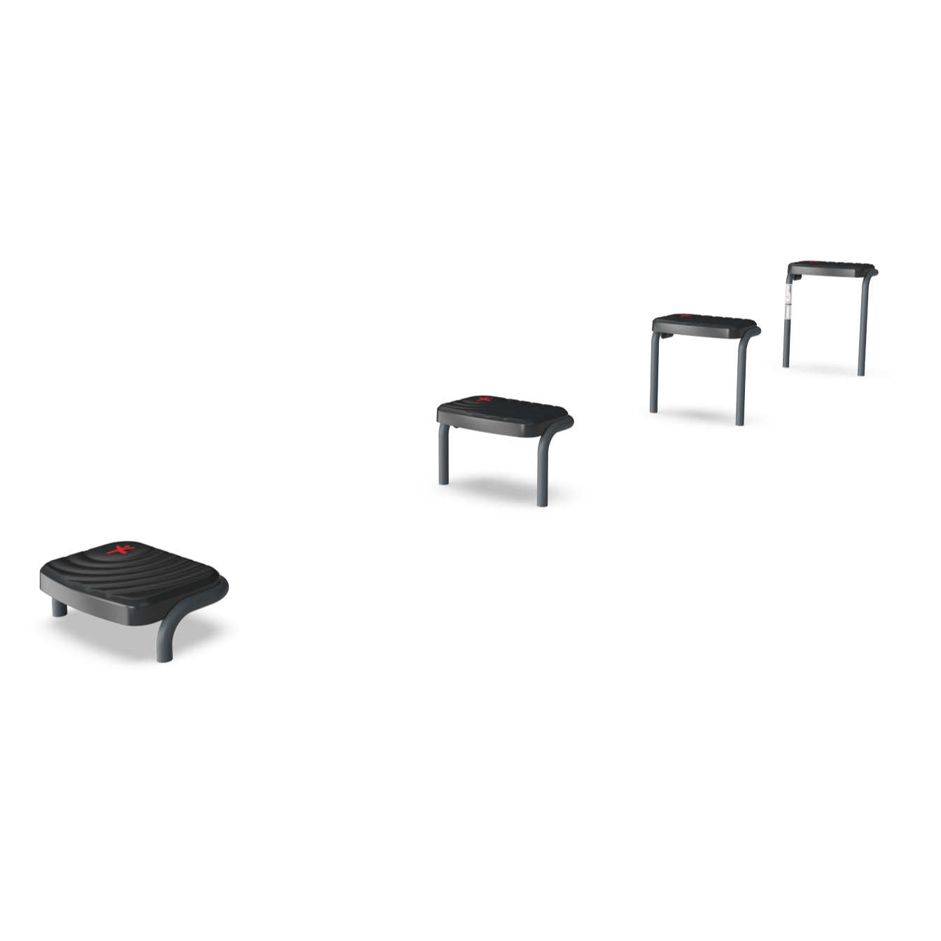 Kompan Outdoor Hindernisparcours Step Sprung Kombination