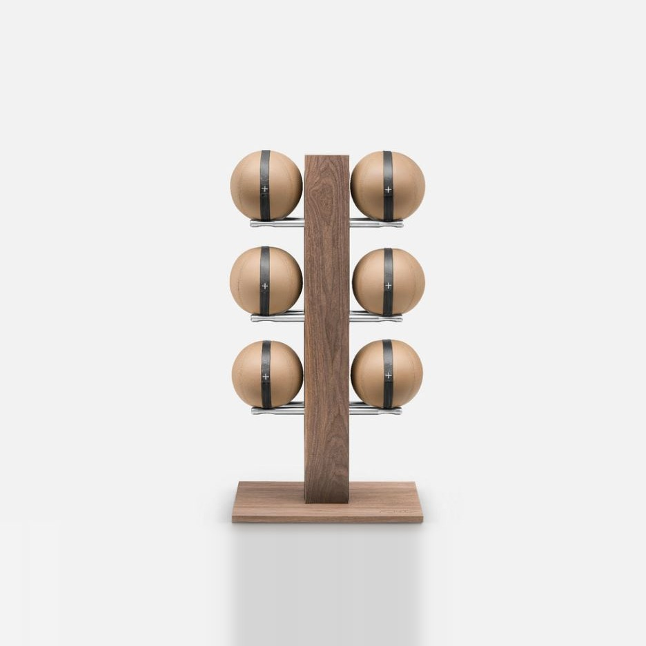 PENT. MOXA Vertical Set gewichtete Gymnastikbälle mit vertikalem Ständer