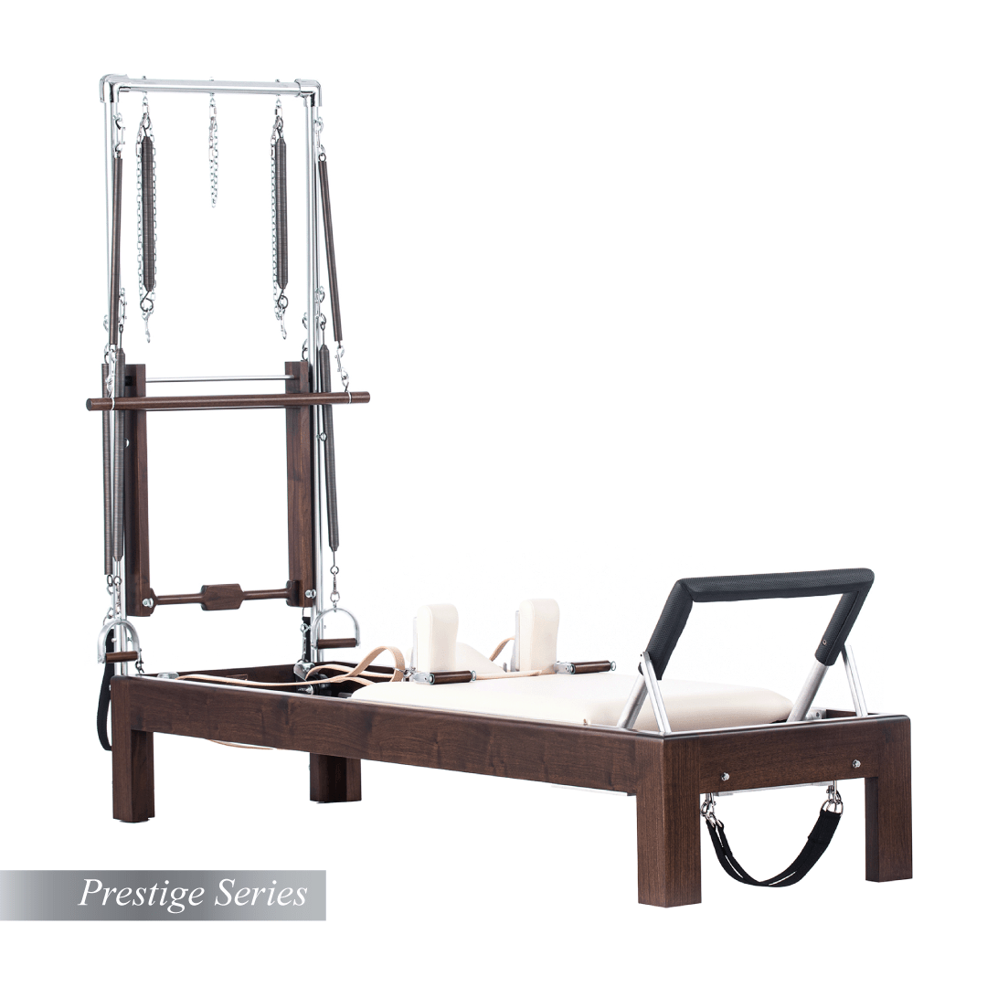 Legacy Apparatus Pilates Reformer mit Tower – Ausführung Nussbaum, Ansicht 1