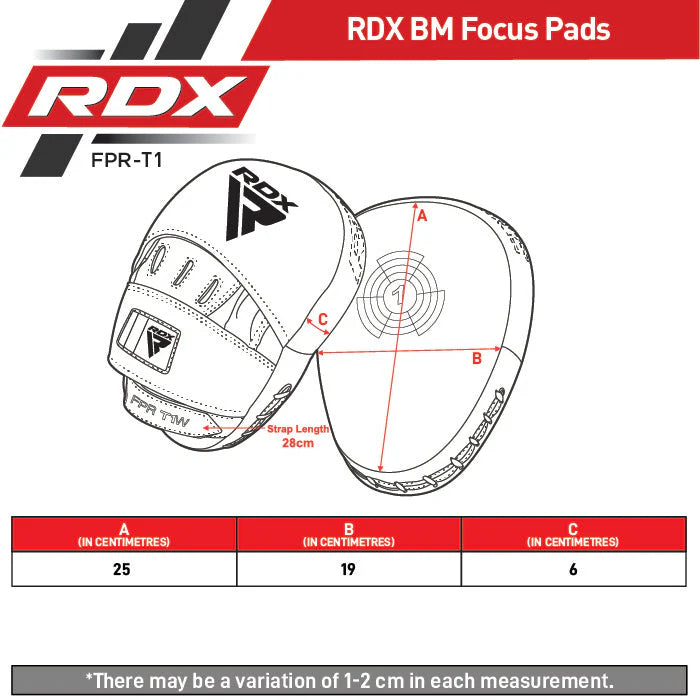 RDX Curved Boxing Pads T1