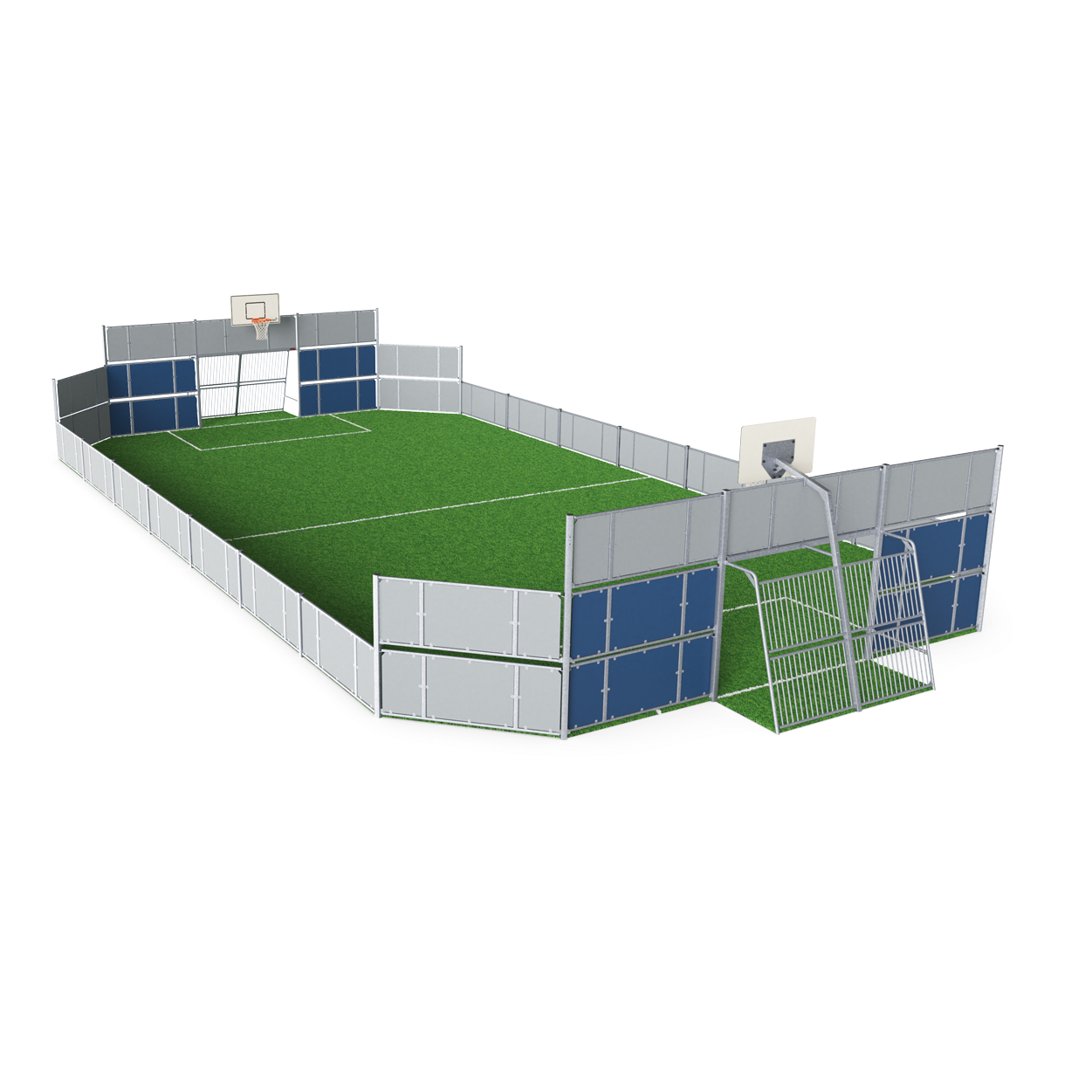 Kompan Outdoor Multiballsport Arena 12x24m