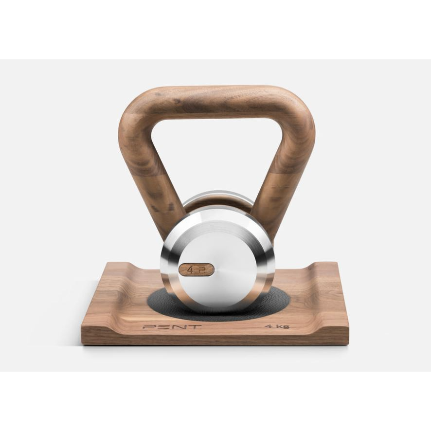 PENT. LOVA Kettlebell mit Holzständer