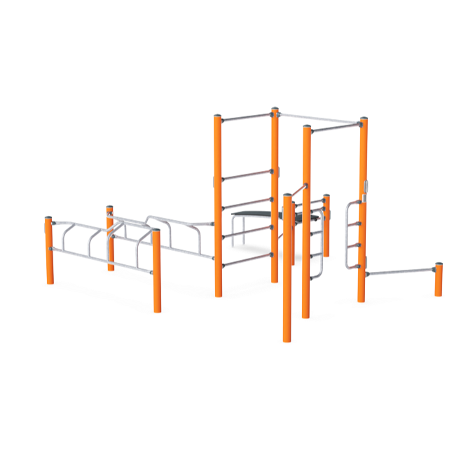 Kompan Outdoor Street Workout Combi 4