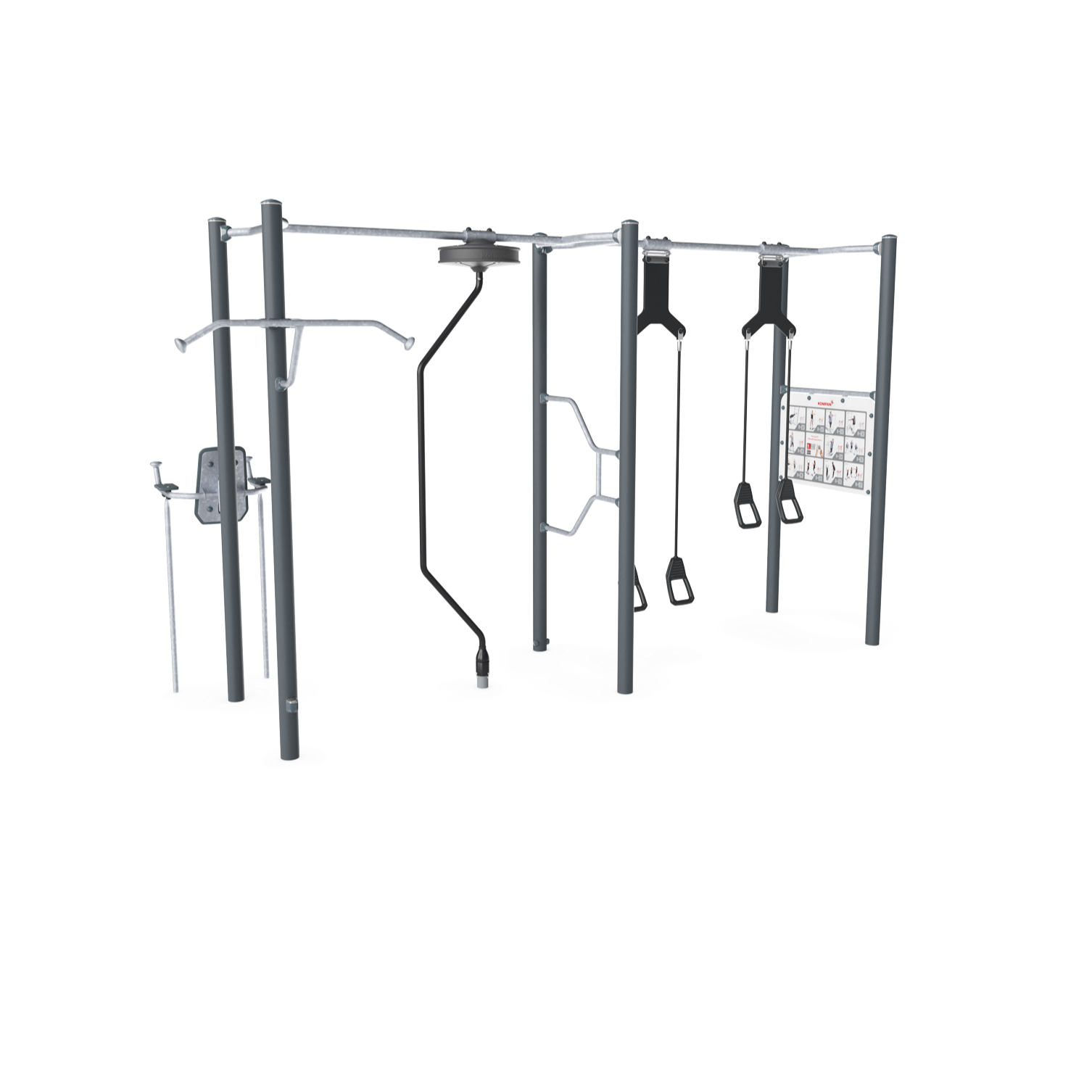 Kompan Outdoor Crosstraining Compact Combi 5
