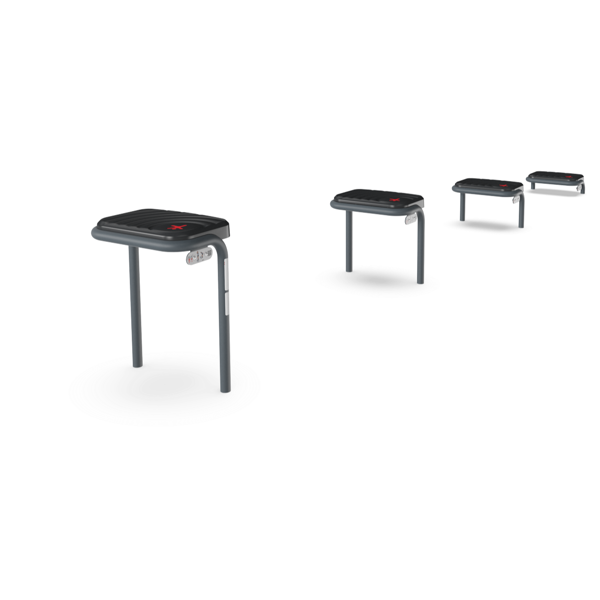 Kompan Outdoor Hindernisparcours Step Sprung Kombination
