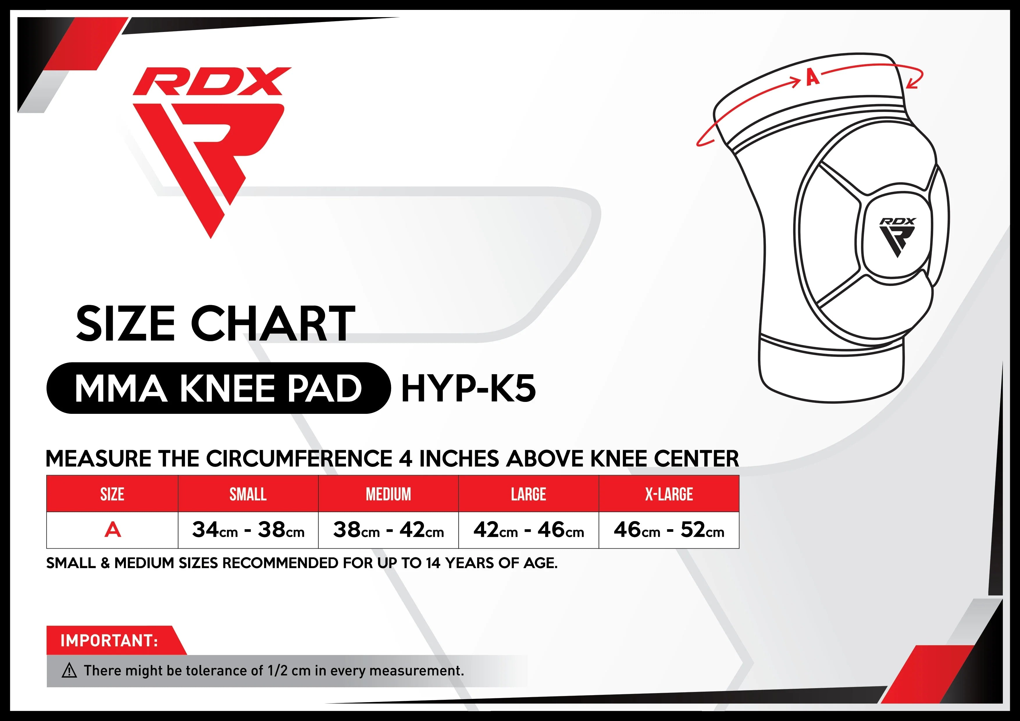 RDX MMA Knieschoner
