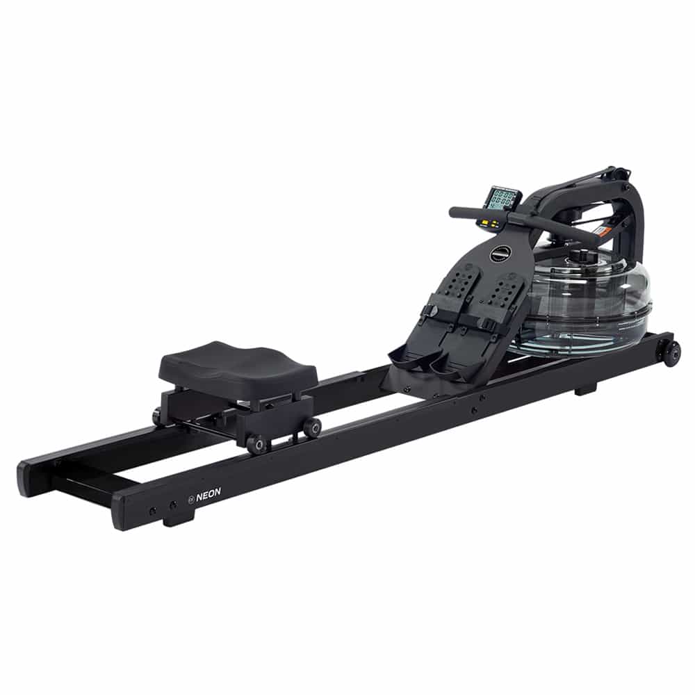 Fluid Rower Rudergerät Neon Plus Black