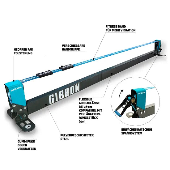 Gibbon Slackline Gestell Slack Rack