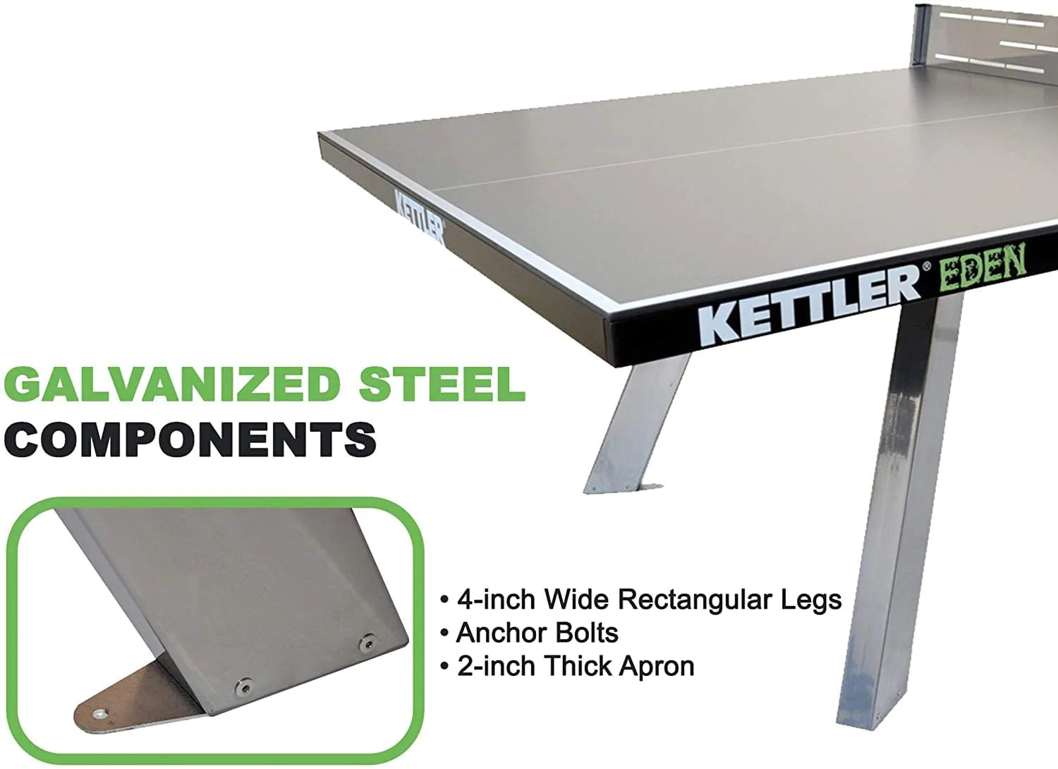 Kettler Tischtennisplatte Eden Outdoor