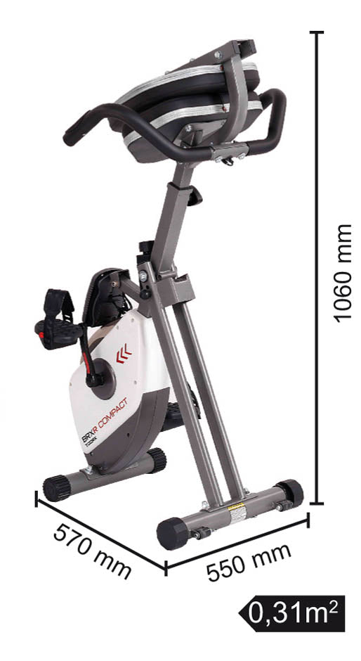 TOORX Liegeergometer BRX-R COMPACT