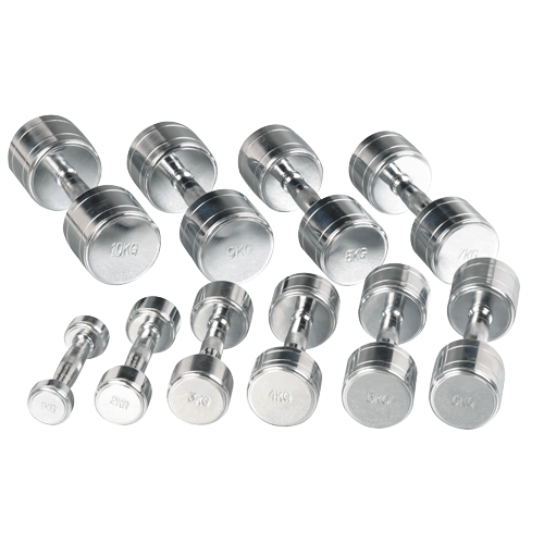 Bodysolid Chrom-Kurzhantel Set (1-10kg)