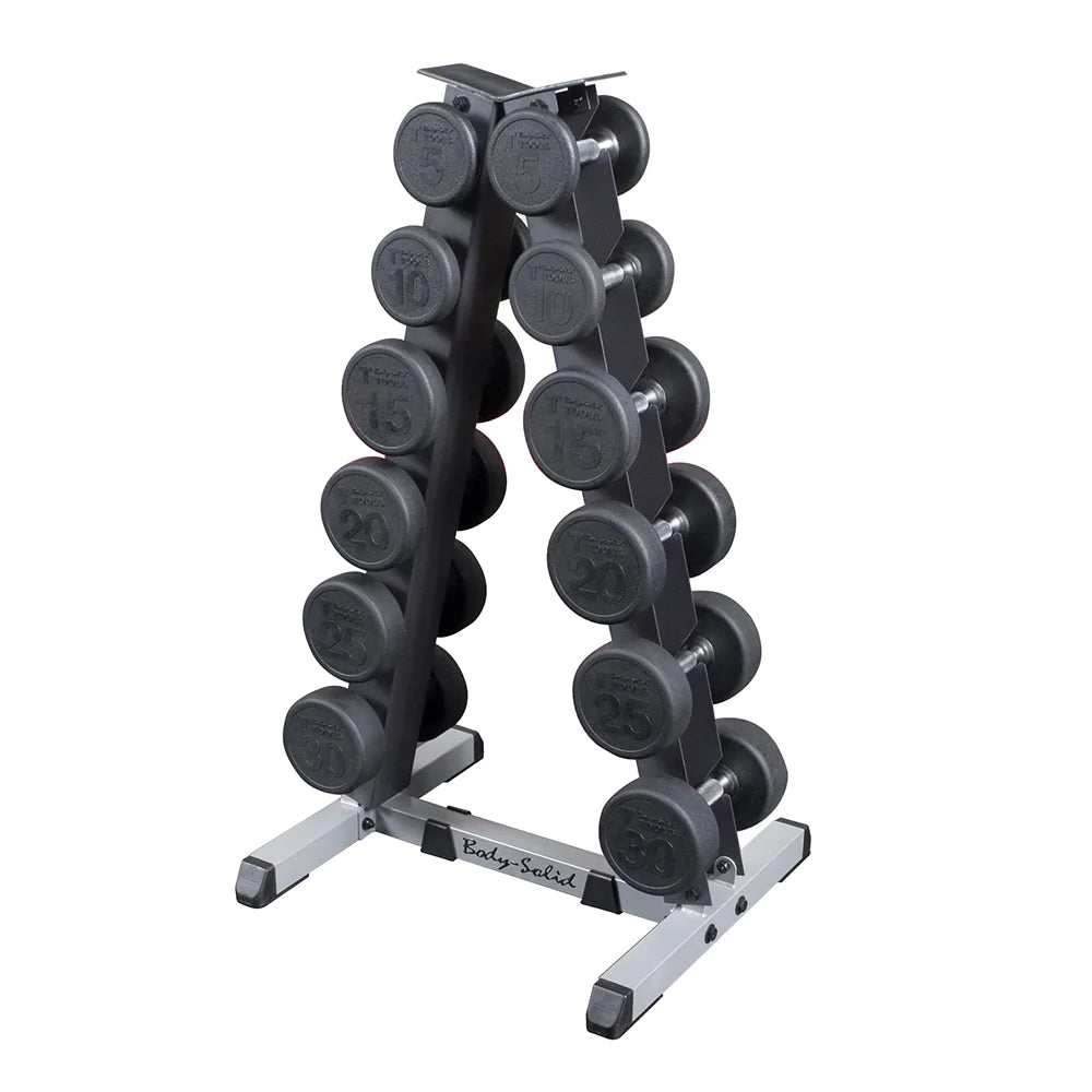 Bodysolid vertikale Hantelablage für 6 Paar Kurzhanteln
