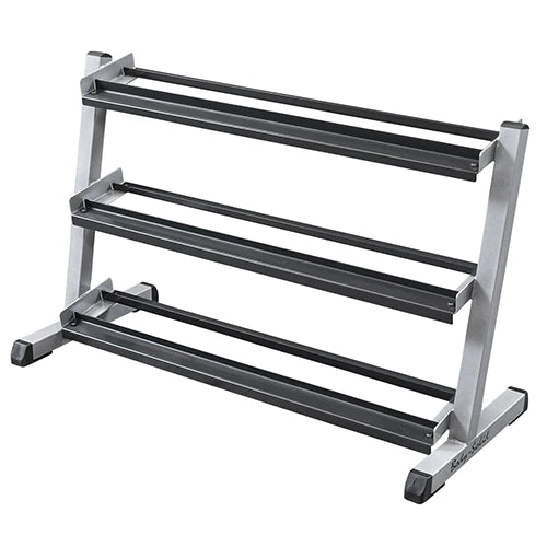 Bodysolid Hantelablage 3 Etagen 120 cm