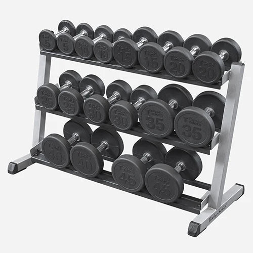 Bodysolid Hantelablage 3 Etagen 120 cm
