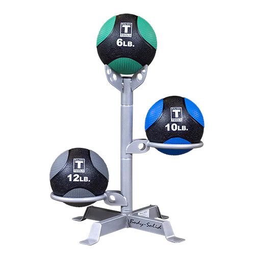 BODYSOLID 3 MEDICINE BALL RACK