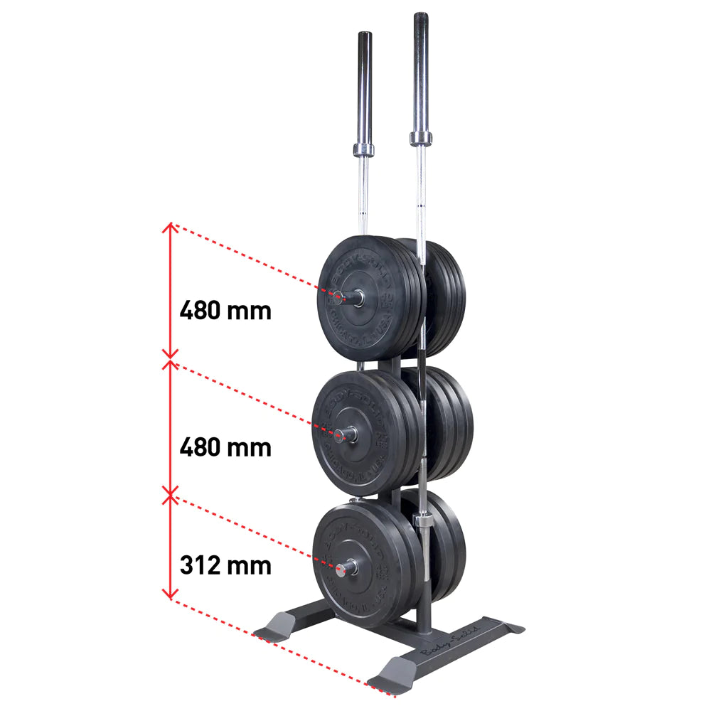 Bodysolid Olympic Weight Tree und Bar Holder