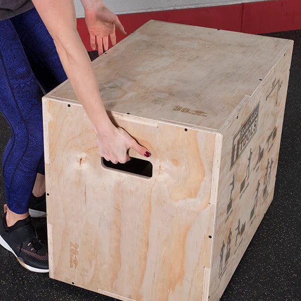 Bodysolid 3 in 1 Wooden Plyo Box