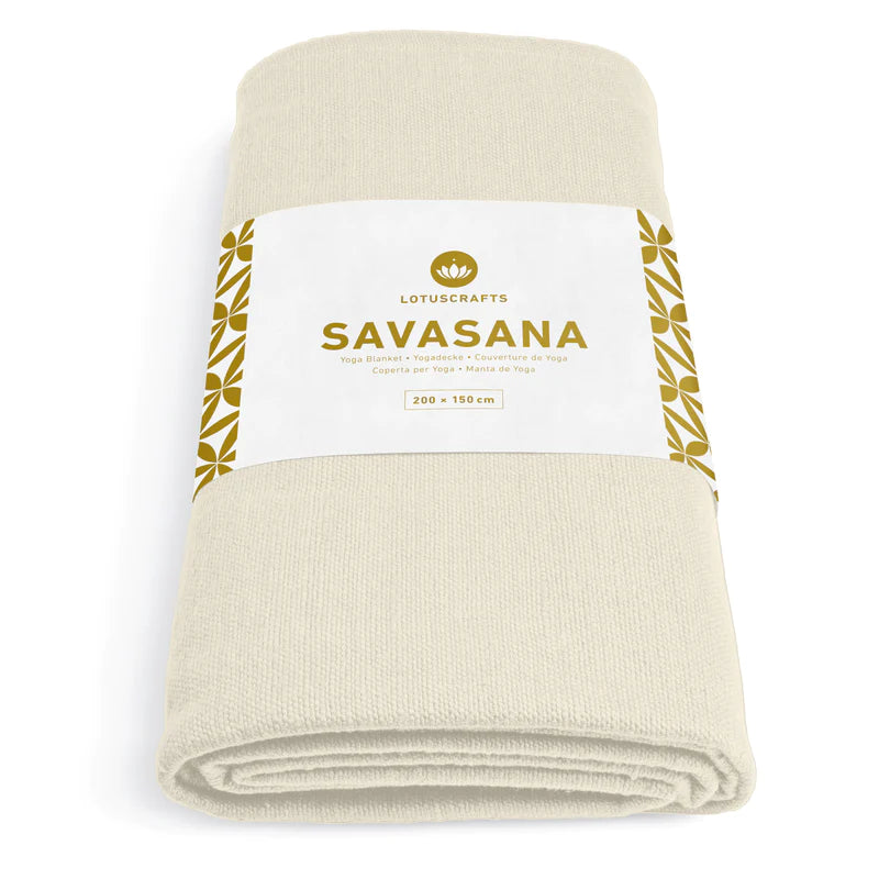 Yogadecke "Savasana" (100% Baumwolle)