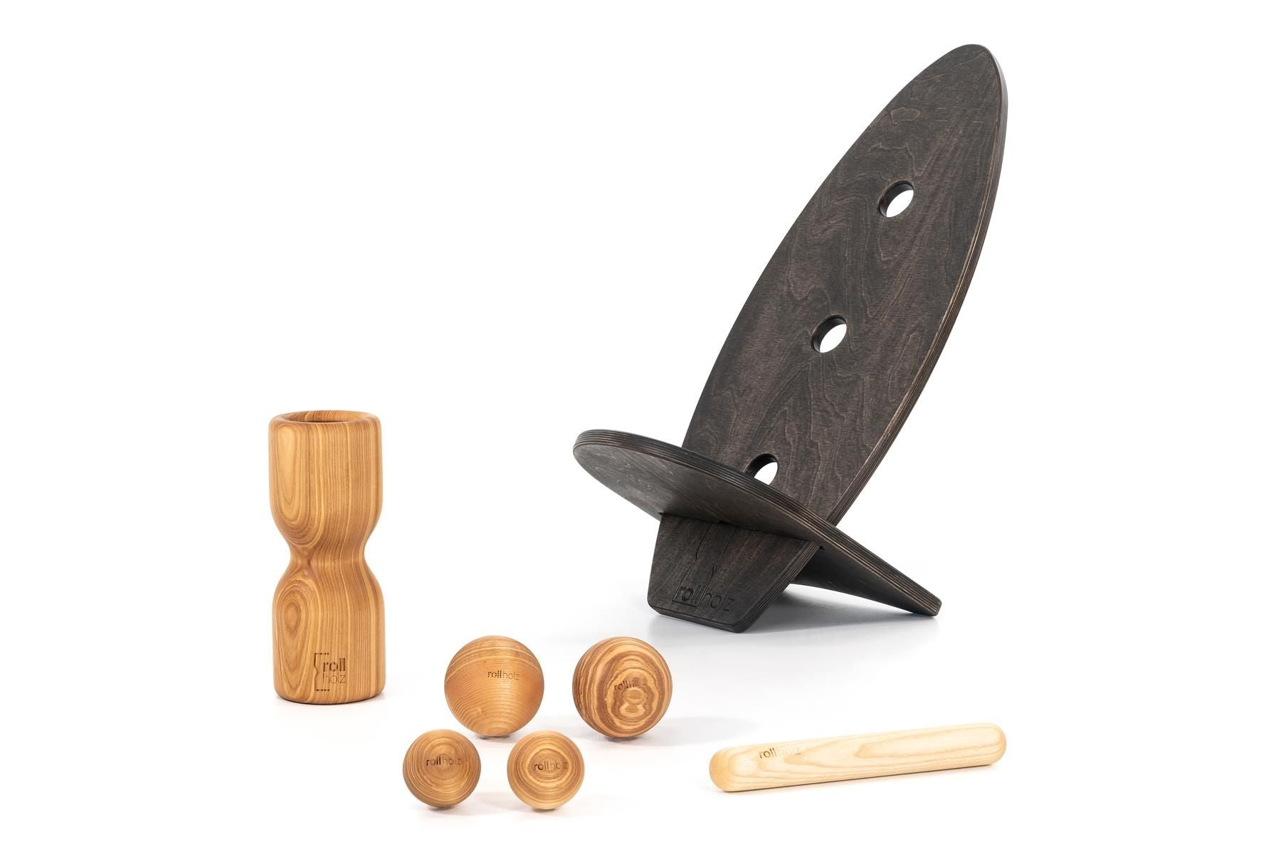 rollholz Balance Board Set groß 2.0