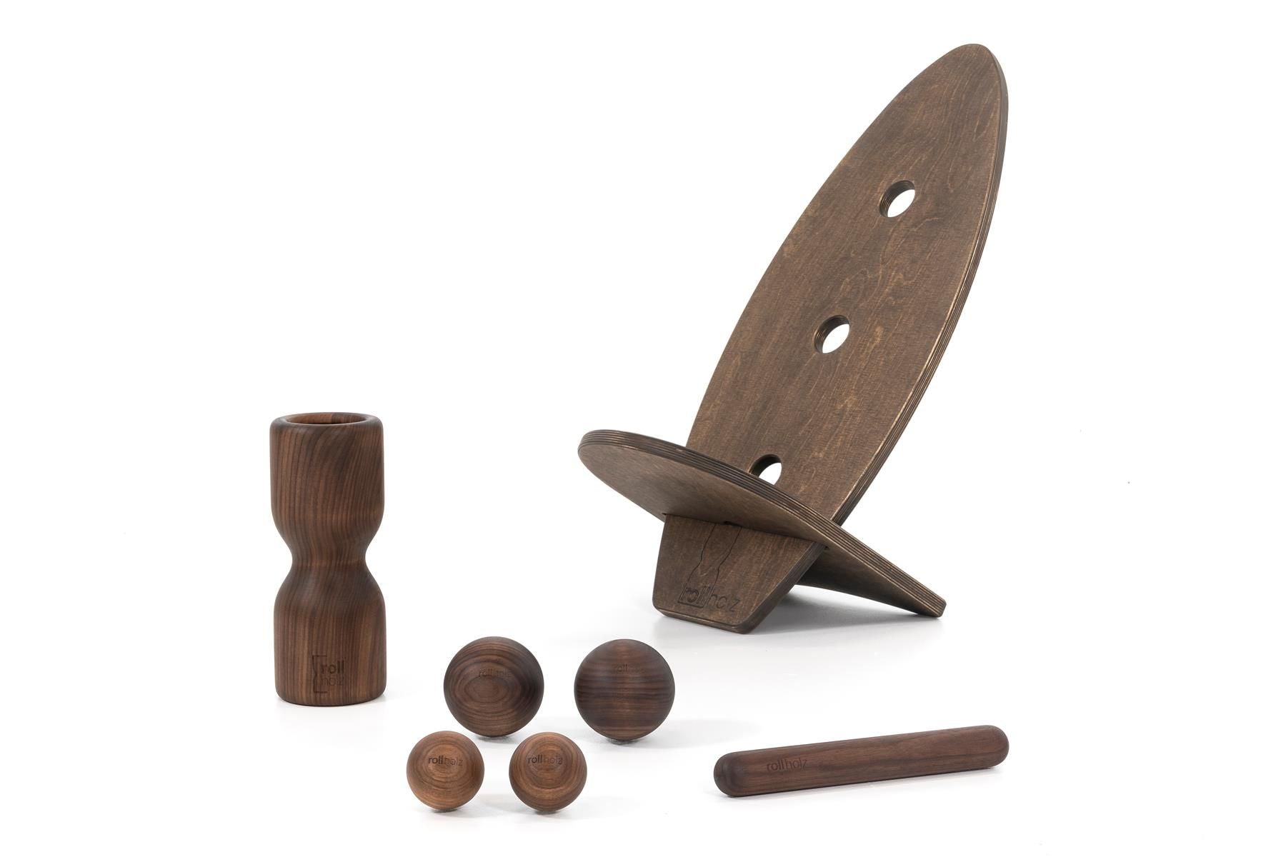 rollholz Balance Board Set groß 2.0
