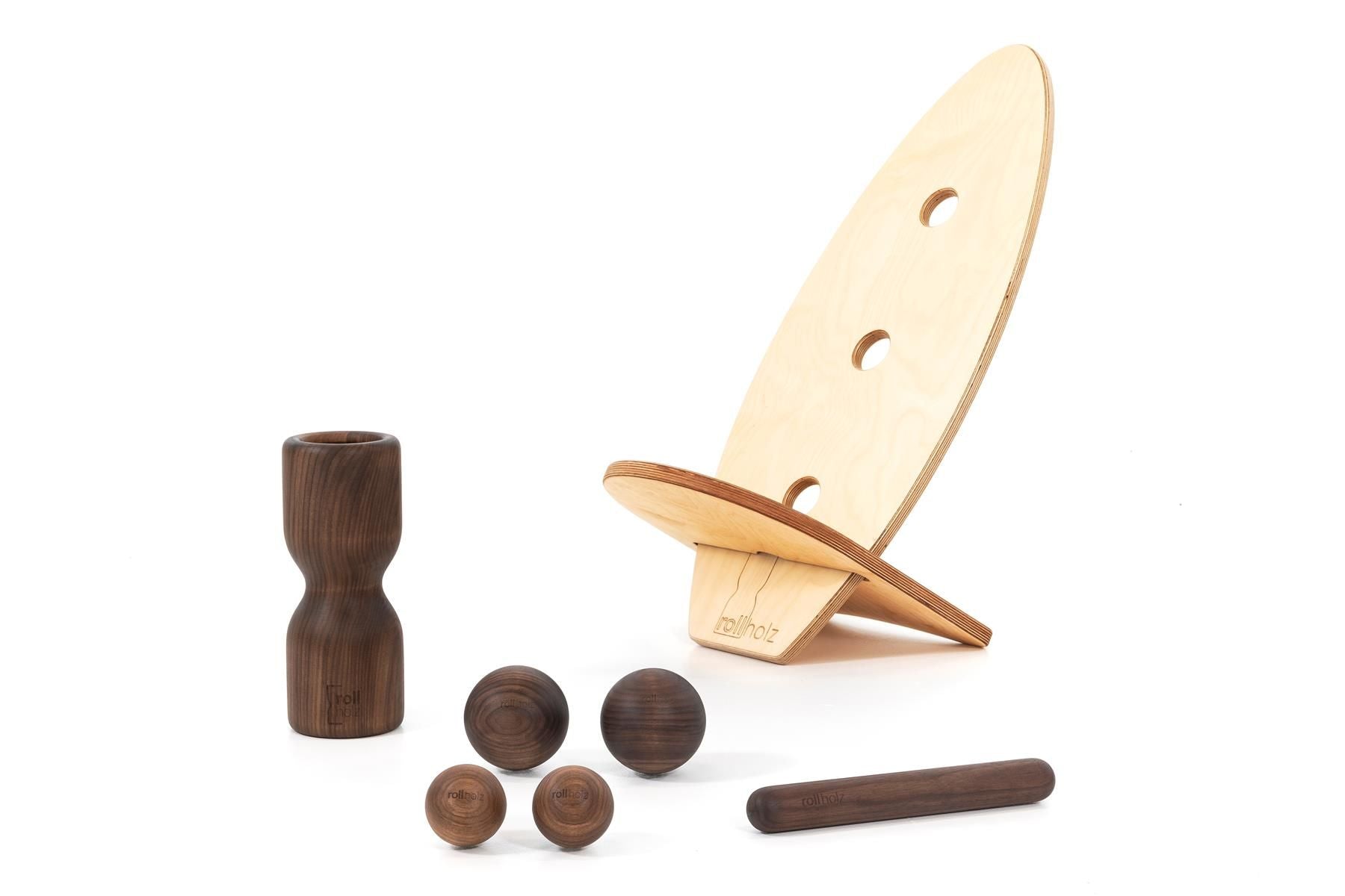 rollholz Balance Board Set groß 2.0