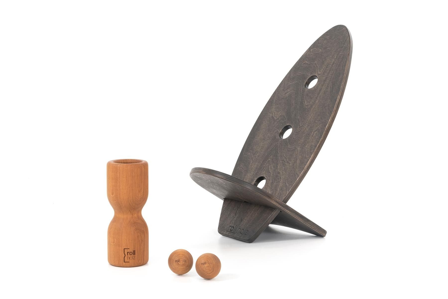 rollholz Balance Board Set klein 2.0