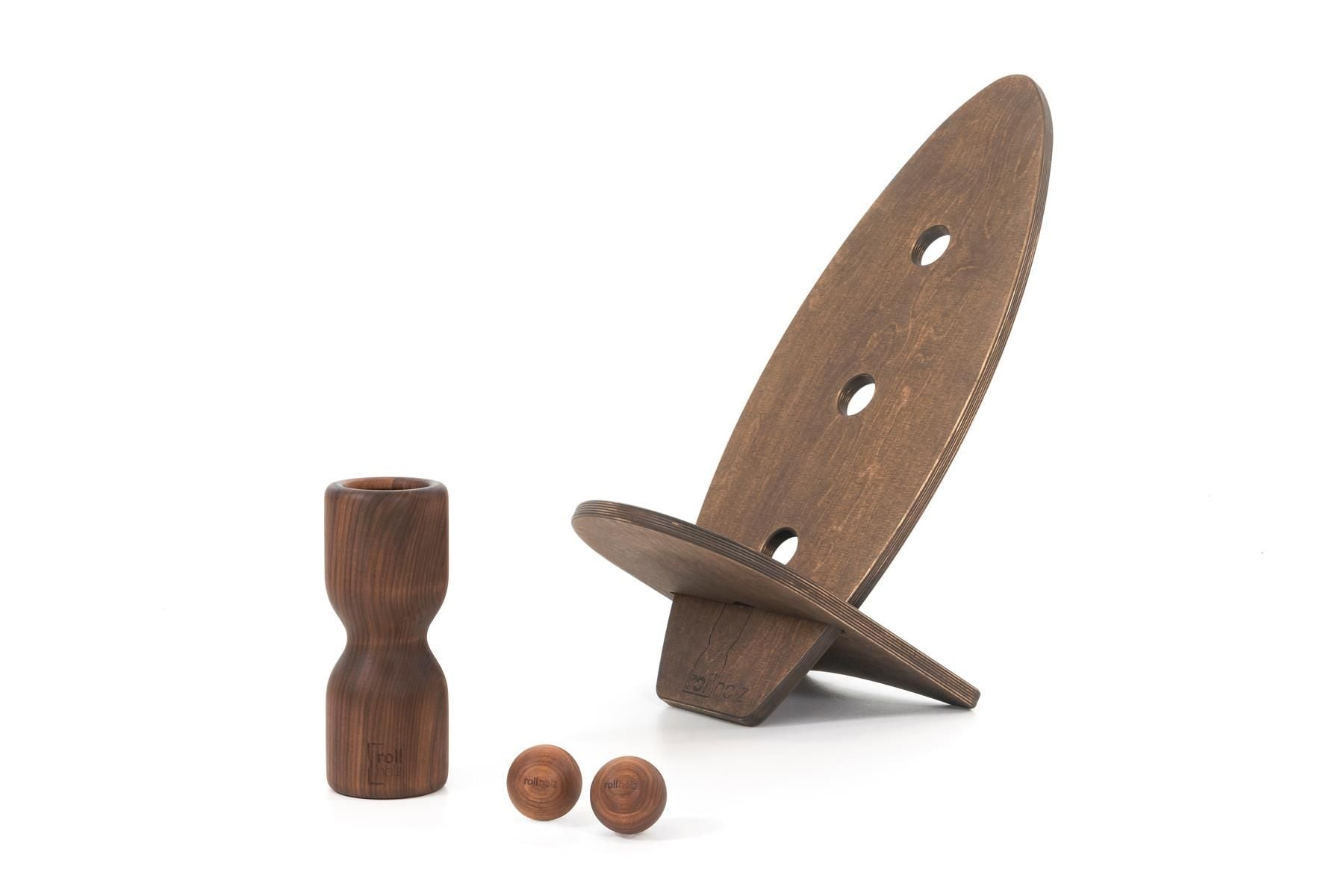 rollholz Balance Board Set klein 2.0