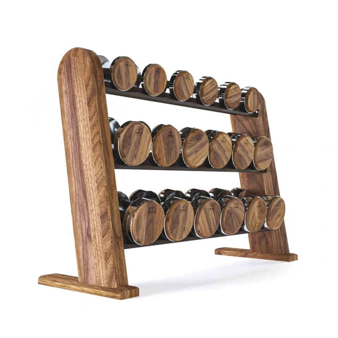 DumbBells - Hantelset (5,0-25,0kg) inkl. Rack