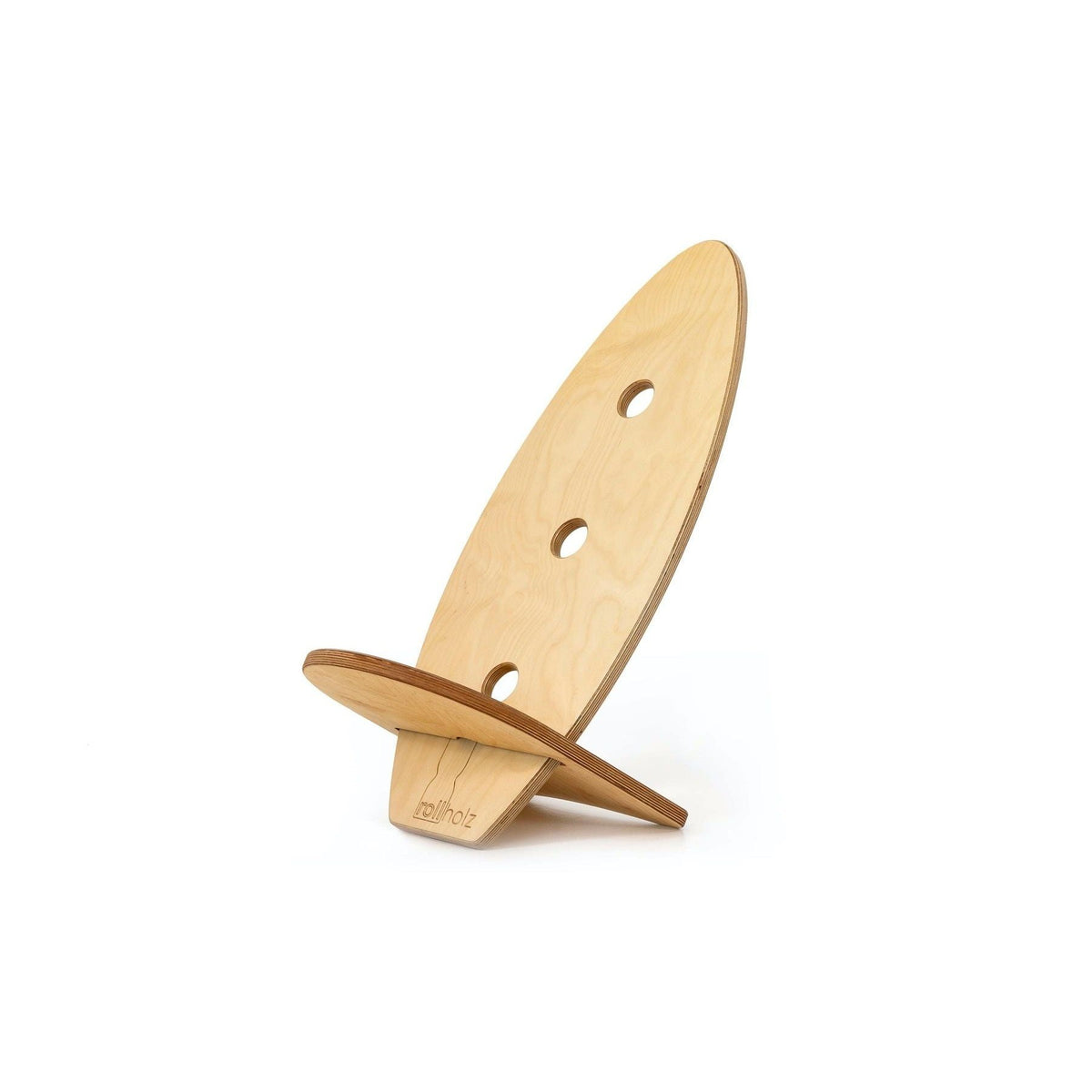 rollholz Balance Board für Gleichgewicht und Krafttraining