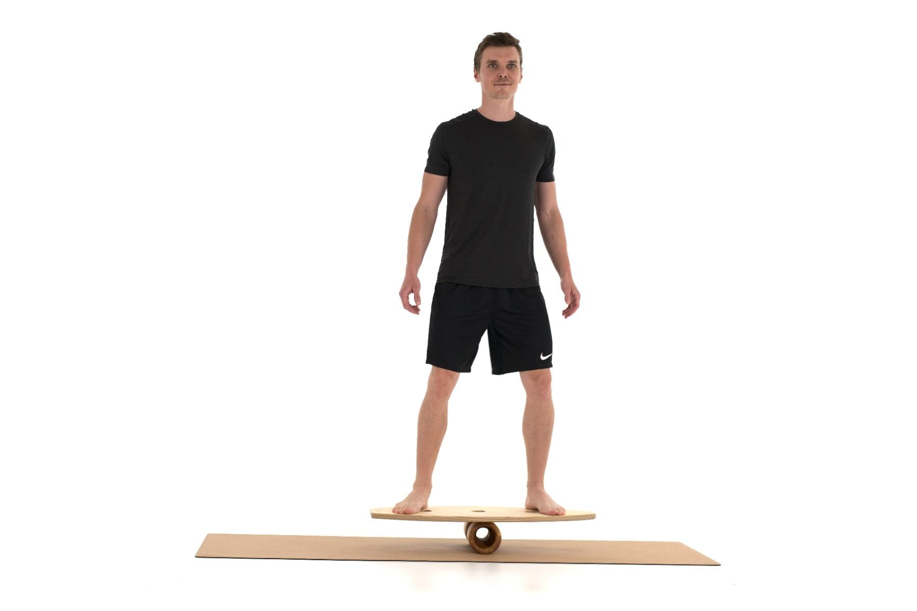 rollholz Balance Board Set klein 2.0