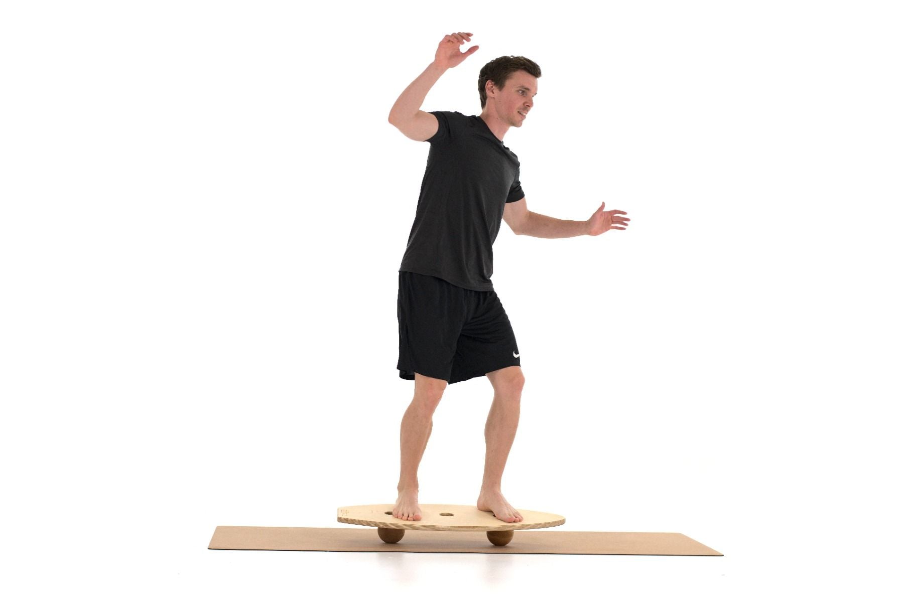 rollholz Balance Board Set klein 2.0
