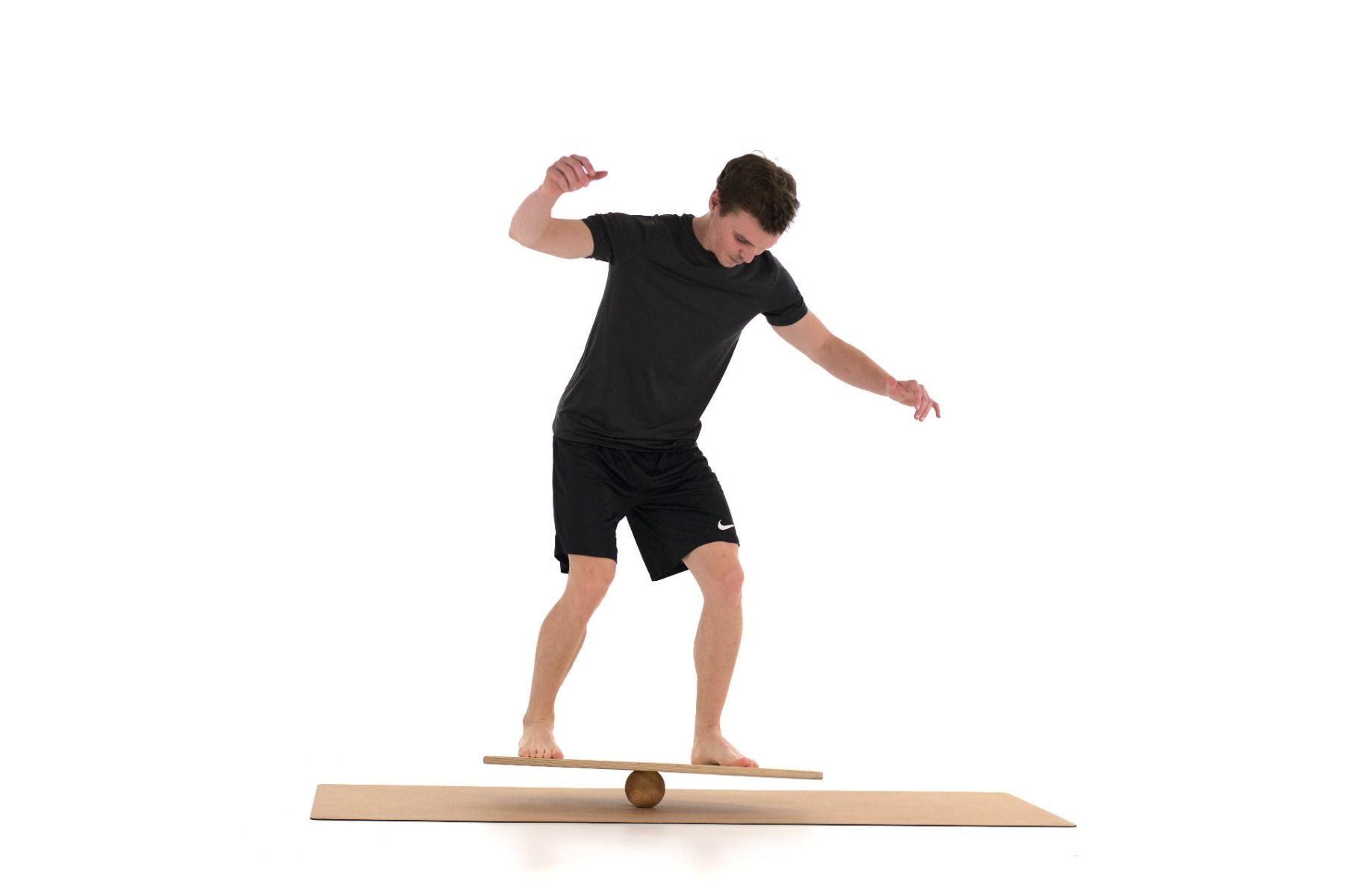 rollholz Balance Board Set klein 2.0