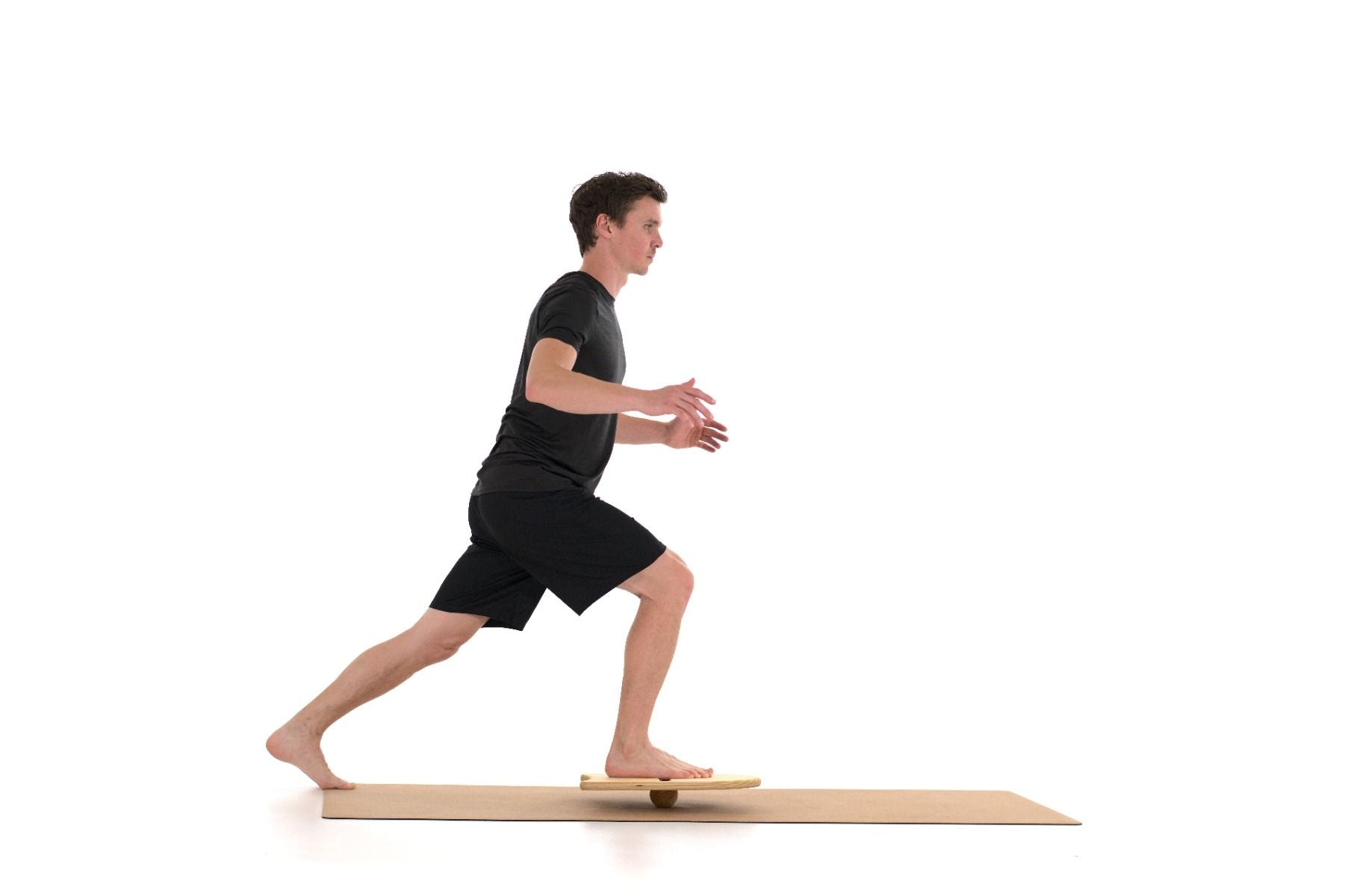 rollholz Balance Board Set klein 2.0