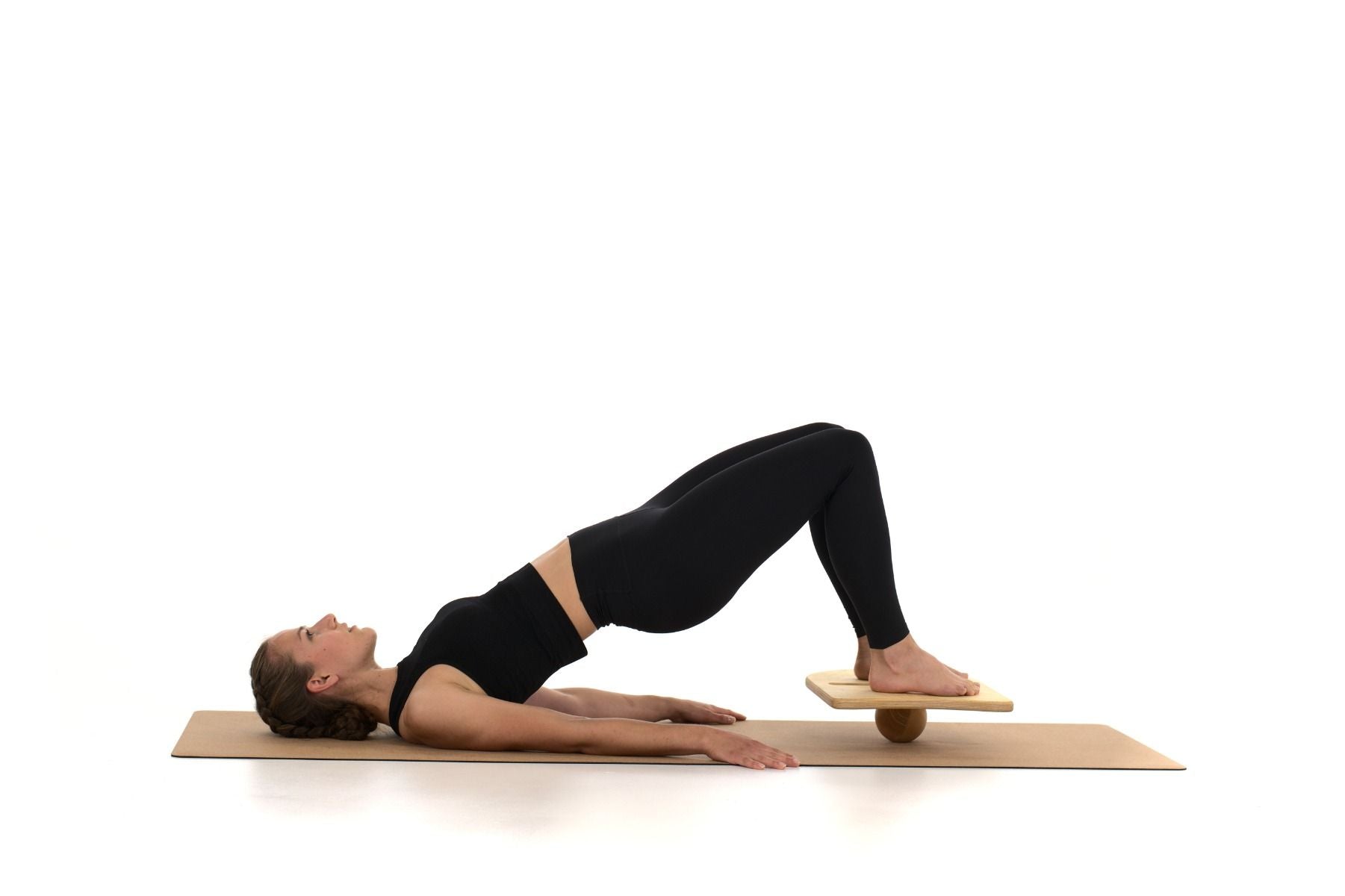 rollholz Balance Board Set groß 2.0