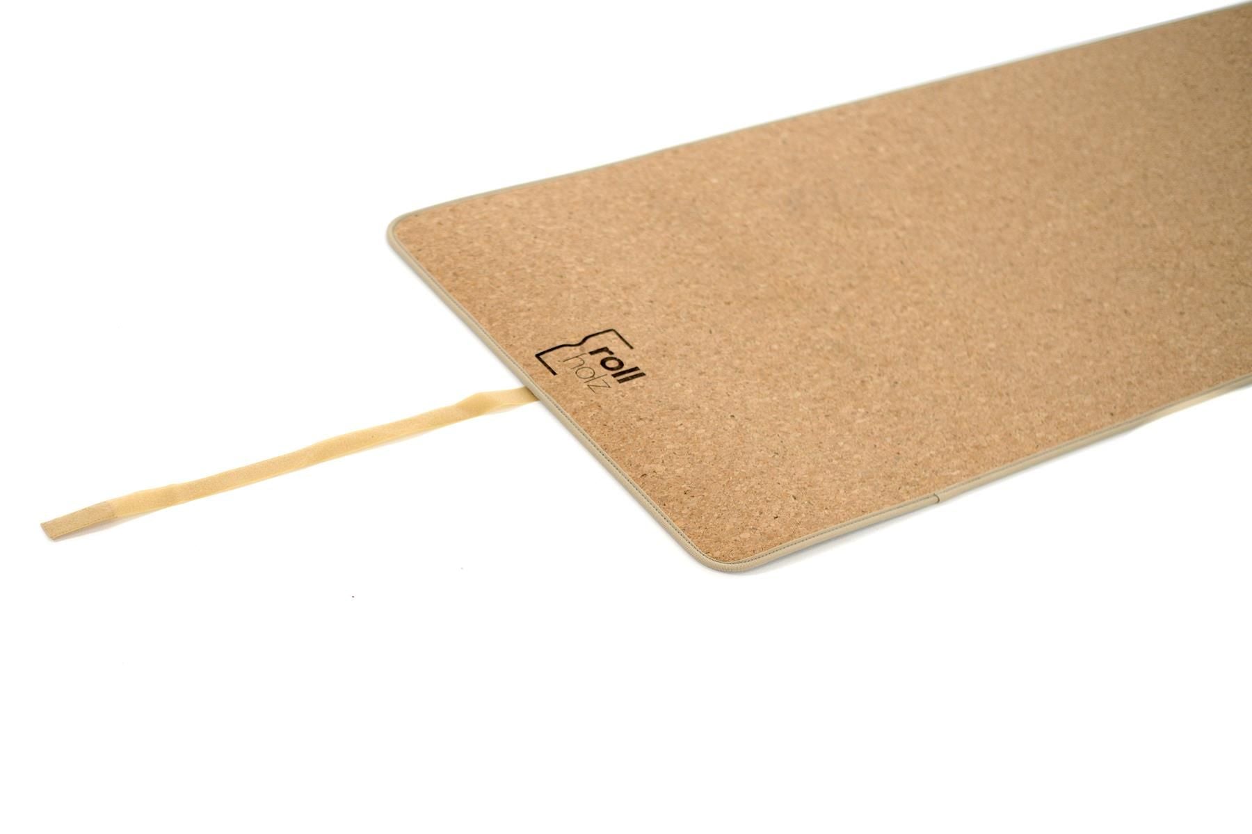 rollholz Korkmatte mit Tasche
