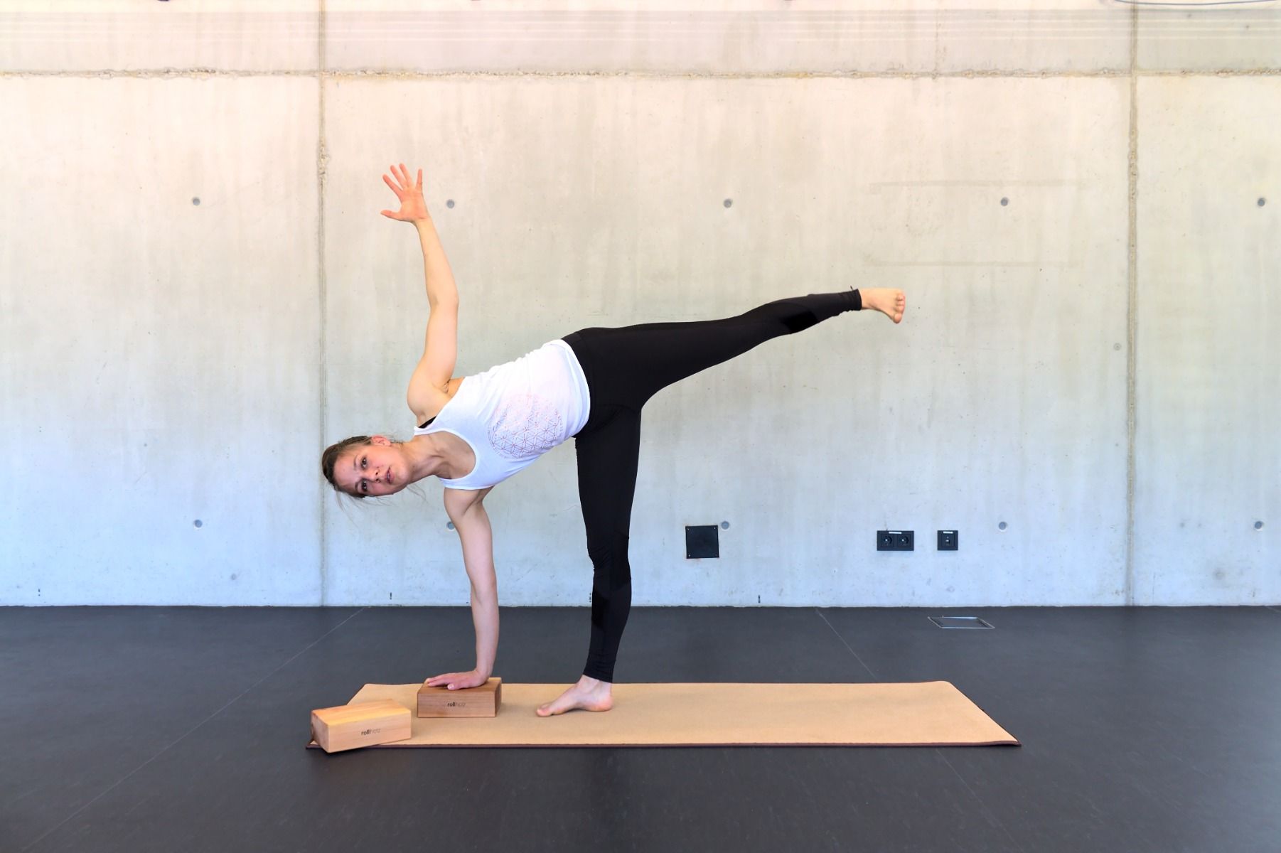 rollholz Yogablock