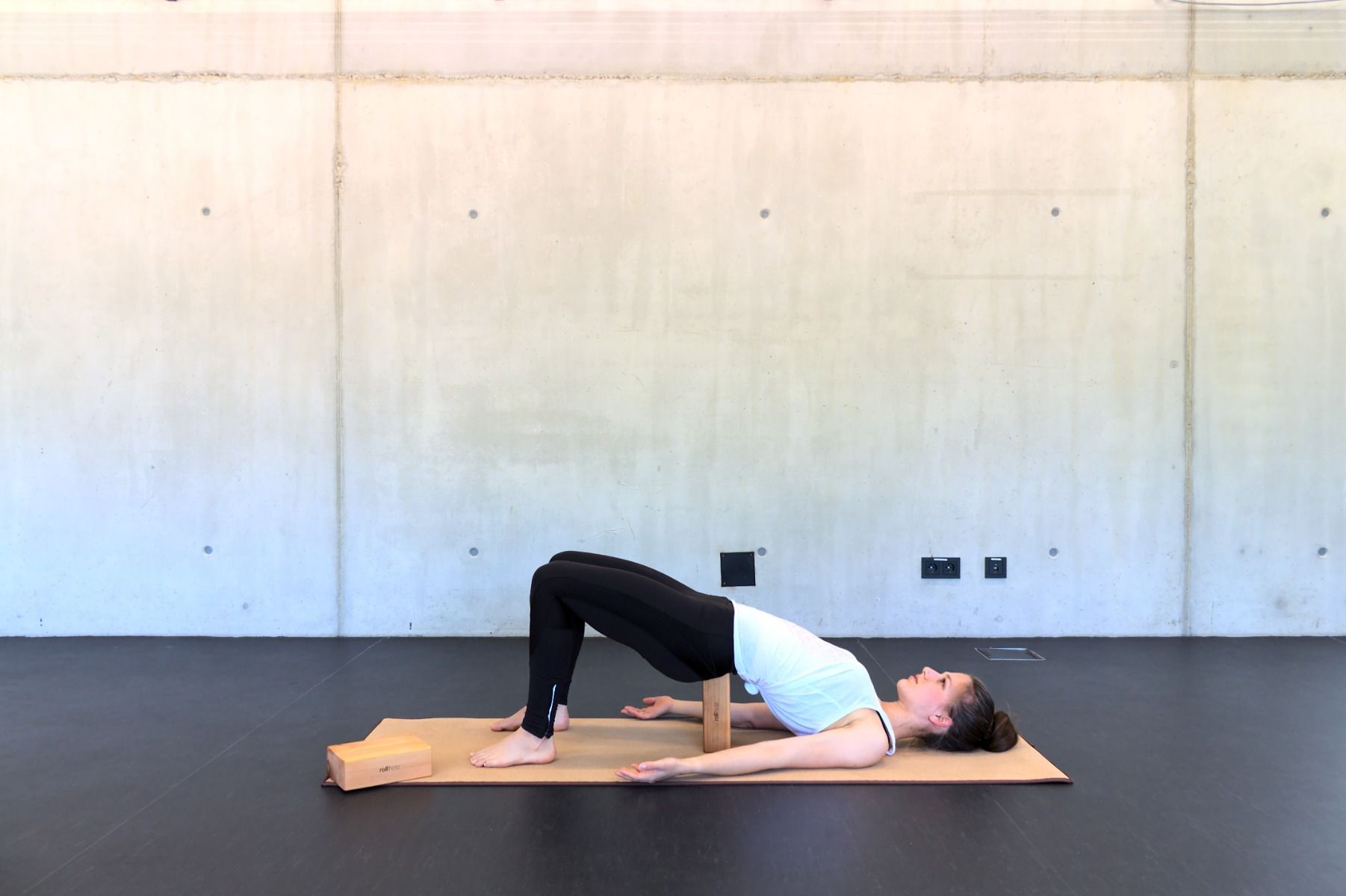 rollholz Yogablock