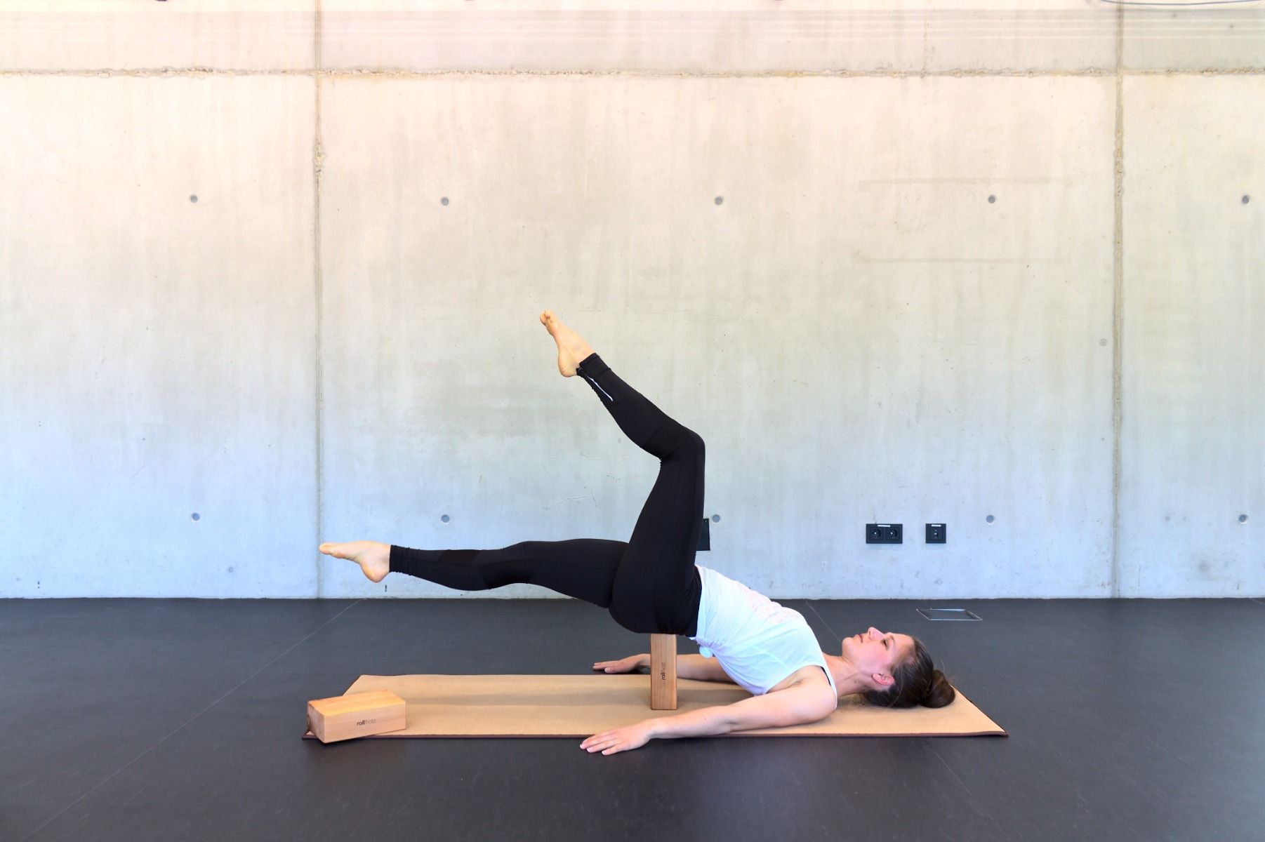 rollholz Yogablock
