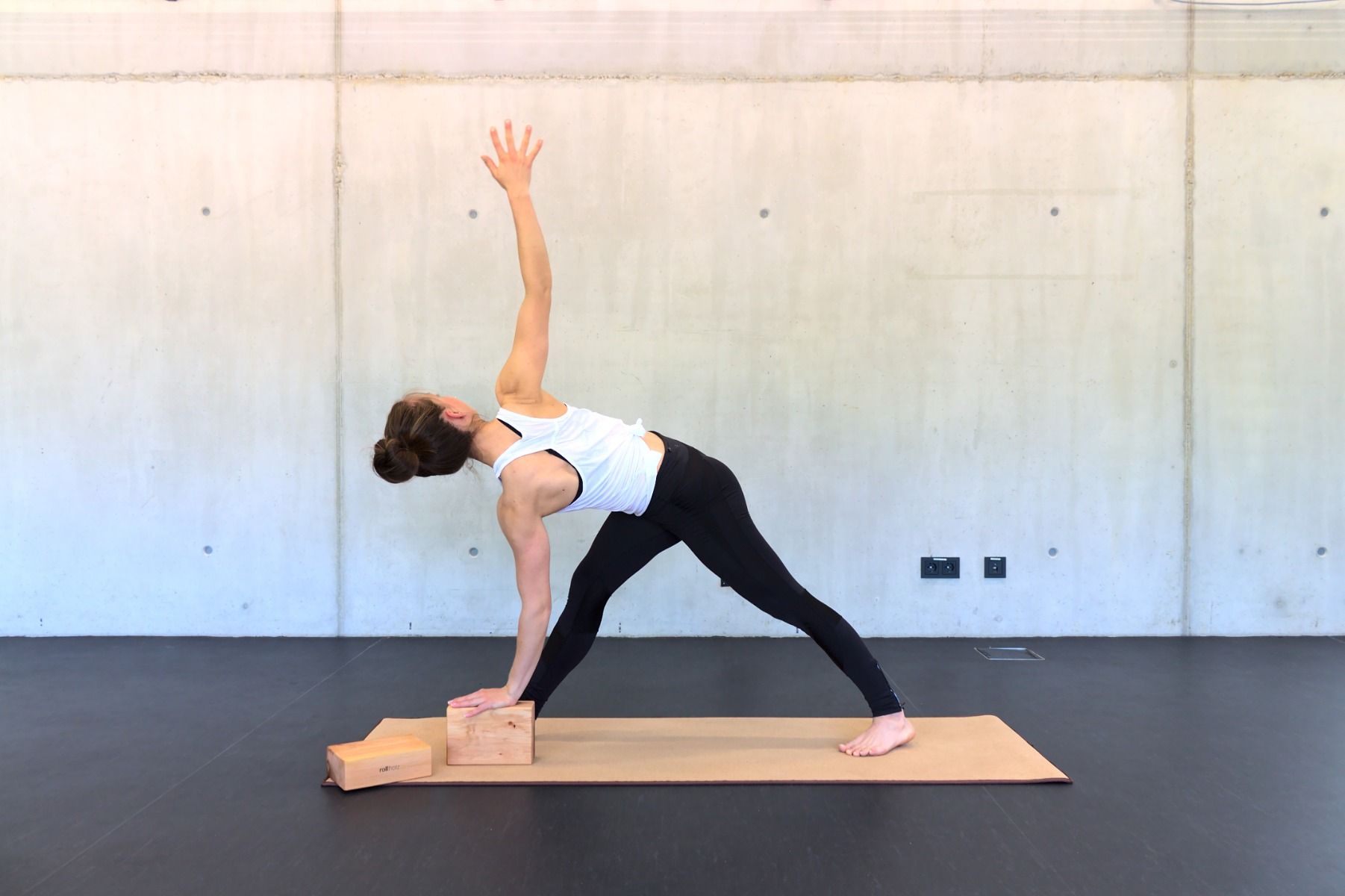 rollholz Yogablock