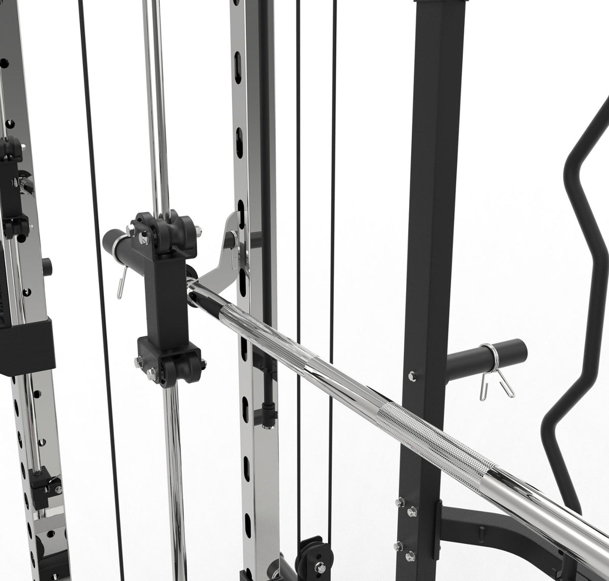 TOORX All-in-One-Station mit Functional Trainer, Multipresse und Rack ASX-2000 – Ansicht 2