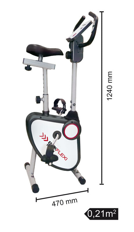 TOORX Ergometer BRX Flexi mit Ruderfunktion – Ansicht 2