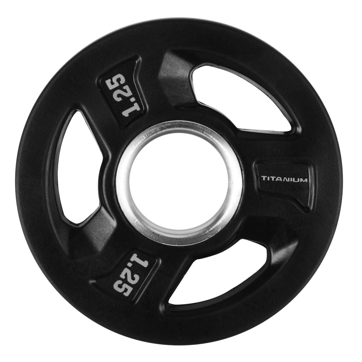 Titanium Strength Premium Gummischeiben mit 3 Tri-Grip Griffen