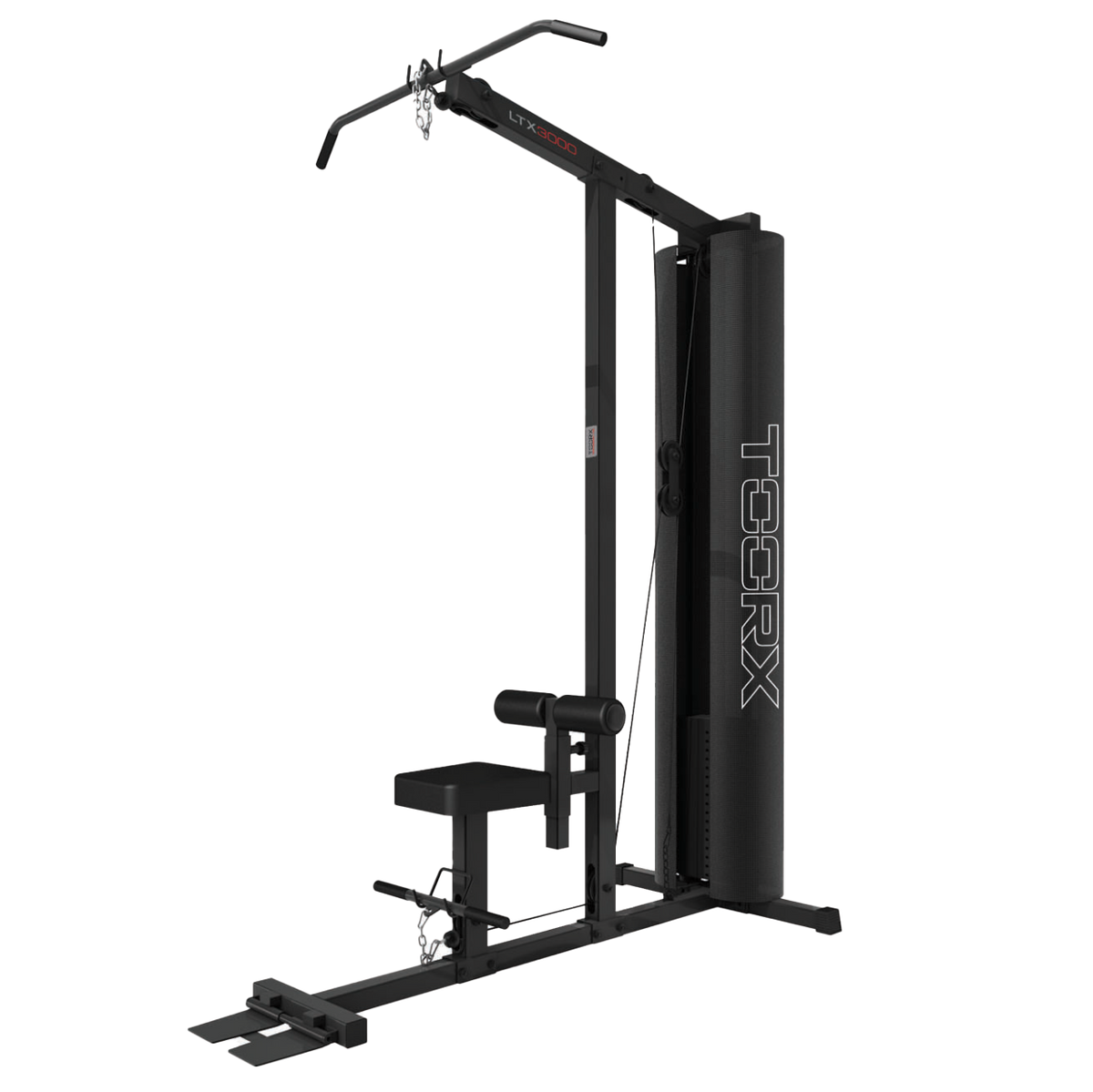 TOORX Latzug / Rudermaschine mit 90 kg Steckgewicht LTX-3000
