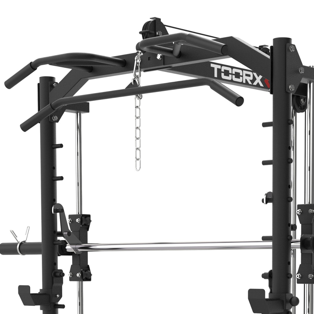 TOORX Multipresse / Squat Rack mit Latzug und Ruderzug WLX-90 – Ansicht 2