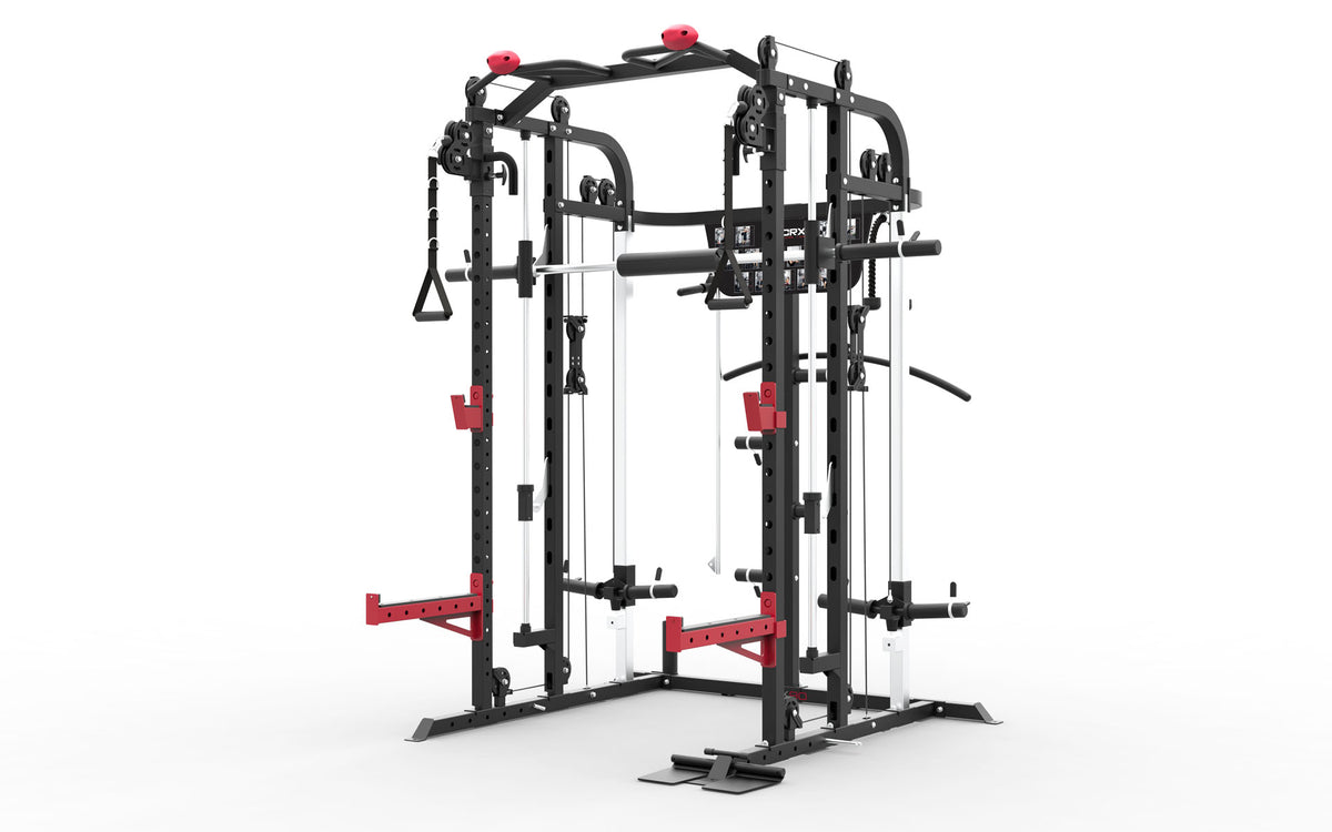 TOORX All-in-One-Station mit Functional Trainer, Multipresse und Rack ASX-90 – Ansicht 3